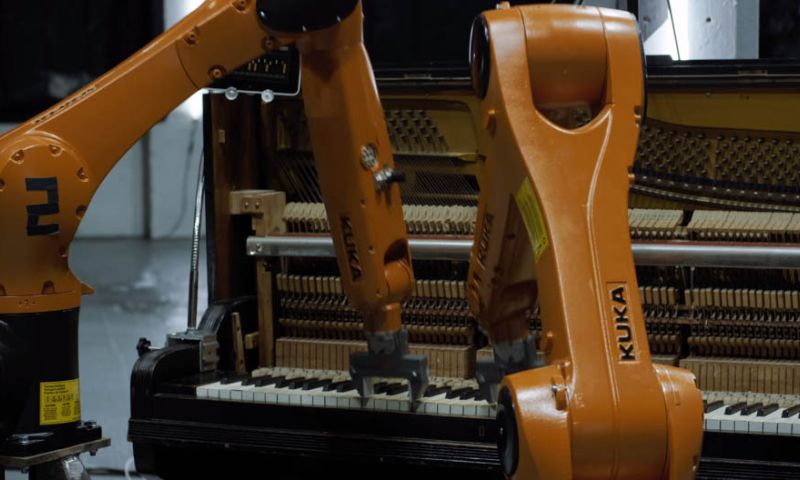 Deze robots vormen de hardste band ter wereld