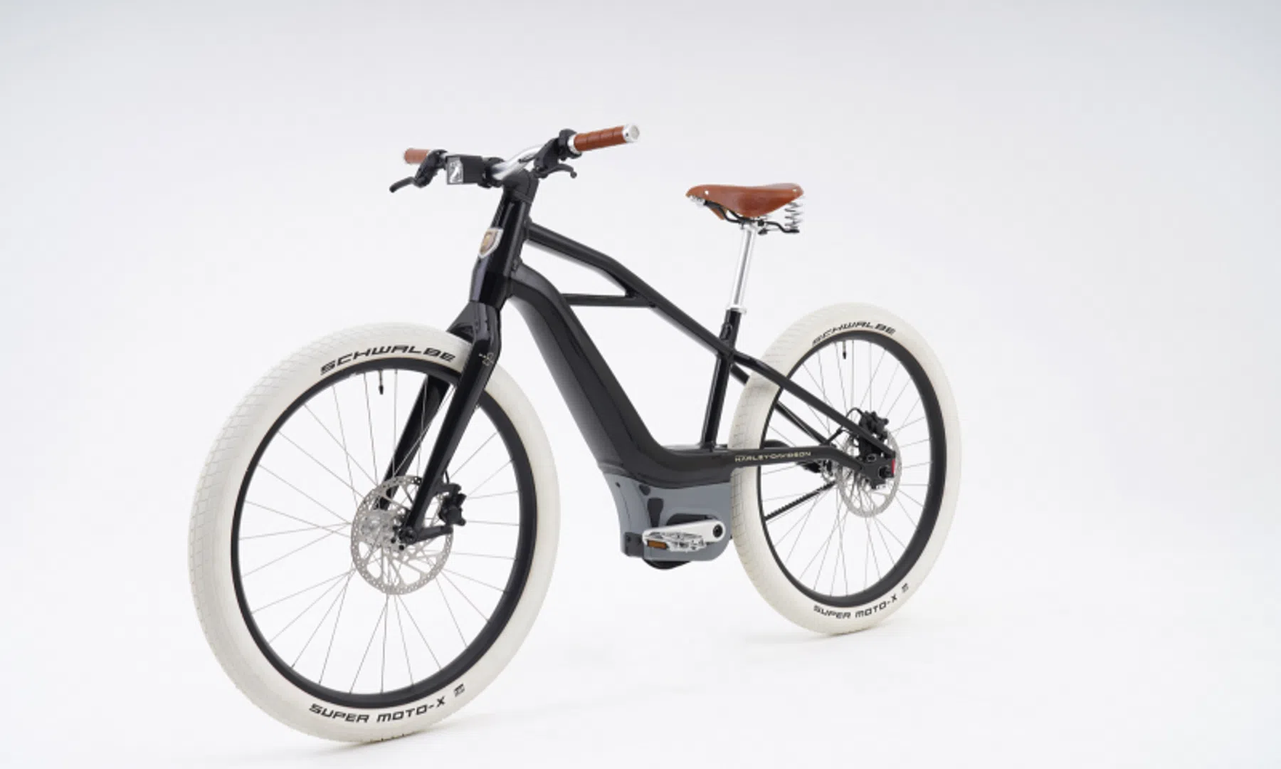 Harley davidson elektrische fiets retro e-bike chopper