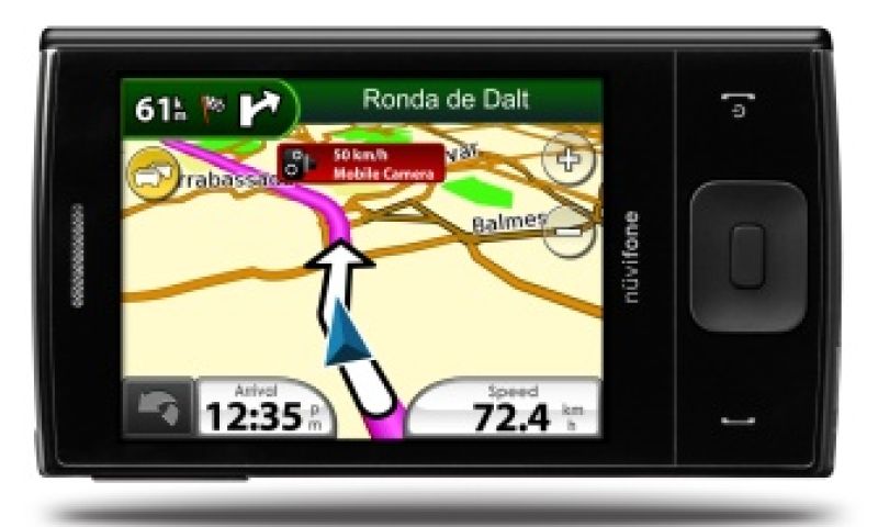 Gps-mobiel van Asus en Garmin