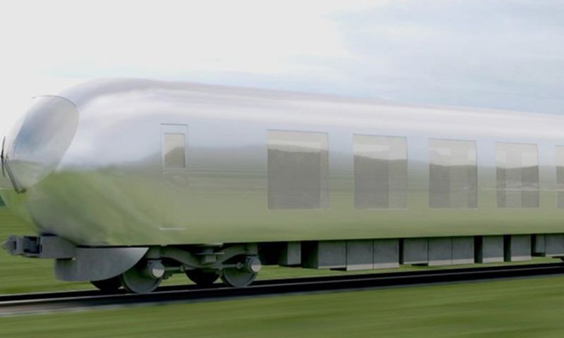 Japan heeft straks een bijna onzichtbare trein