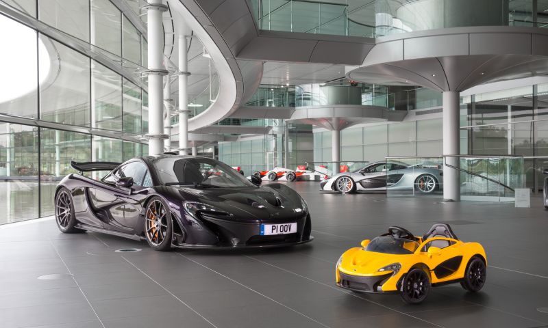 McLarens eerste elektrische auto is alleen voor kinderen