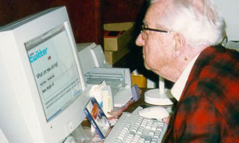 Oudjes maken Twitter populair
