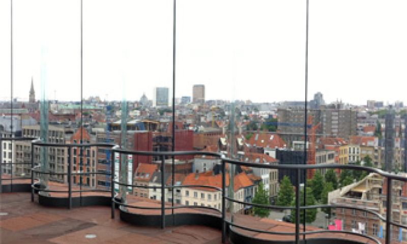 Uitkijken over Antwerpen