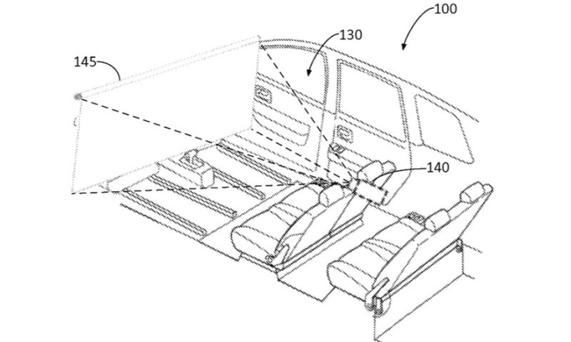 Ford-patent: zelfrijdende auto wordt rijdende bioscoop