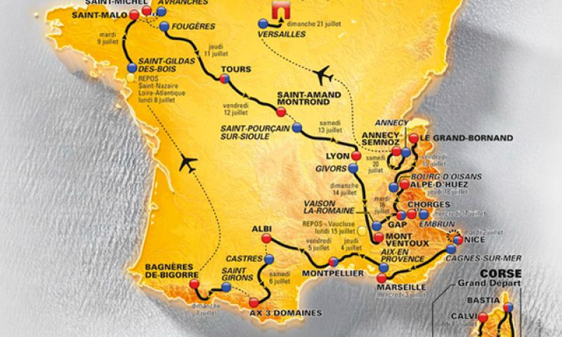 Alternatieven voor de Tour de France-app