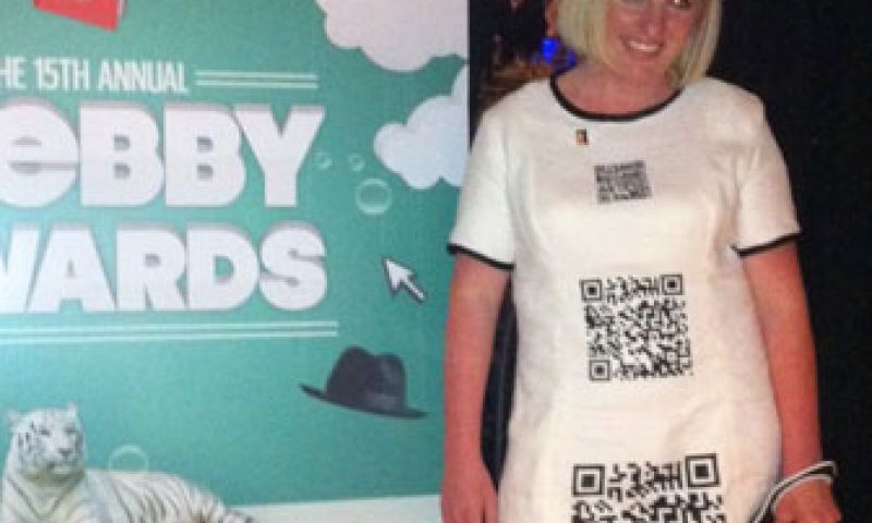 Jurk met QR-code