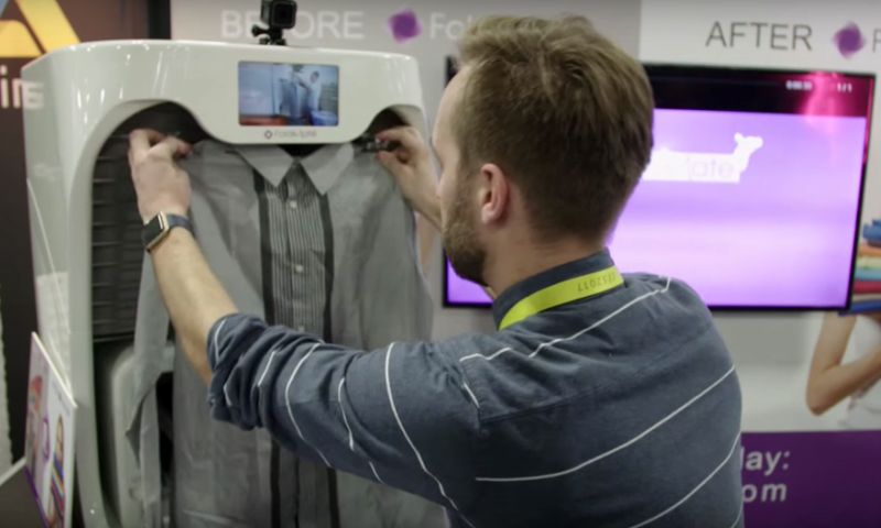 Droomgadget op CES: deze machine vouwt je kleding op