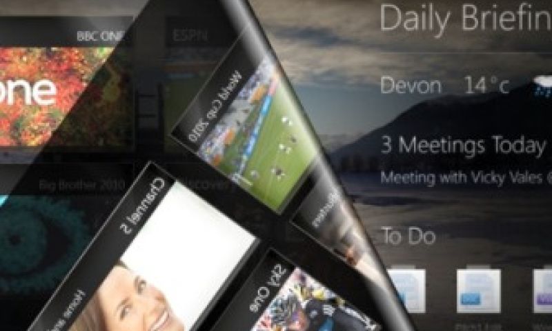 Nieuwe interface voor Windows 7-tablets