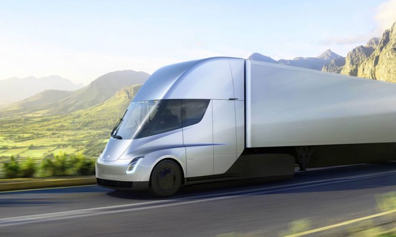 Vrachtwagen Tesla Semi vanaf nu te reserveren, ook in Nederland