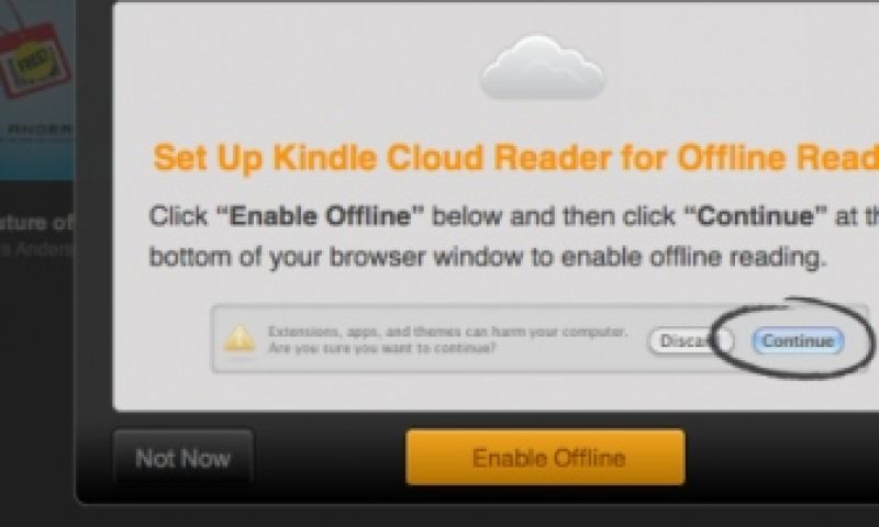 Kindle-boeken ook via web offline lezen