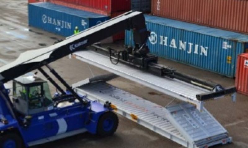 Huup huup, uitklapbare container