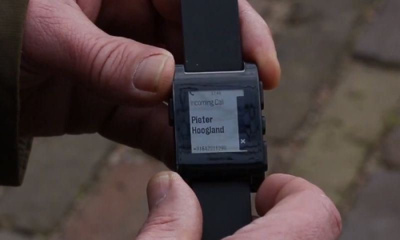 Uitpakparty: Pebble smartwatch