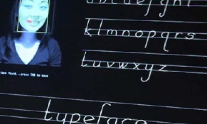 Je mond open voor grotere letters