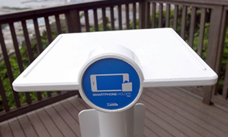 Smartphone-paal zorgt voor de perfecte toeristische kiekjes