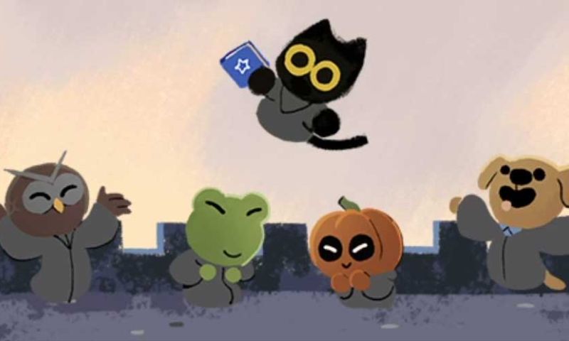 Halloween Google Doodle is verrassend leuk spelletje