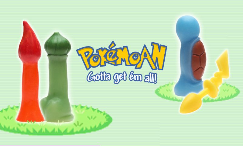 Pokémon-rage bereikt hoogtepunt: de PokéMoan-dildo's