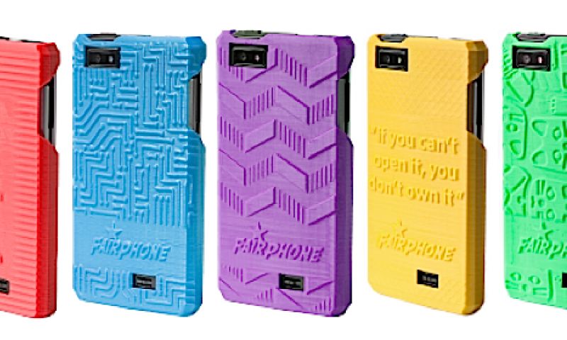 3D-geprinte hoesjes Fairphone komen van printers uit de buurt