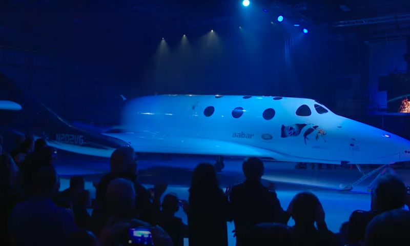 Dit is Richard Bransons SpaceShipTwo voor 'ruimtereisjes'