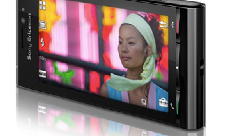 Sony Ericsson flatert met Britse Satio