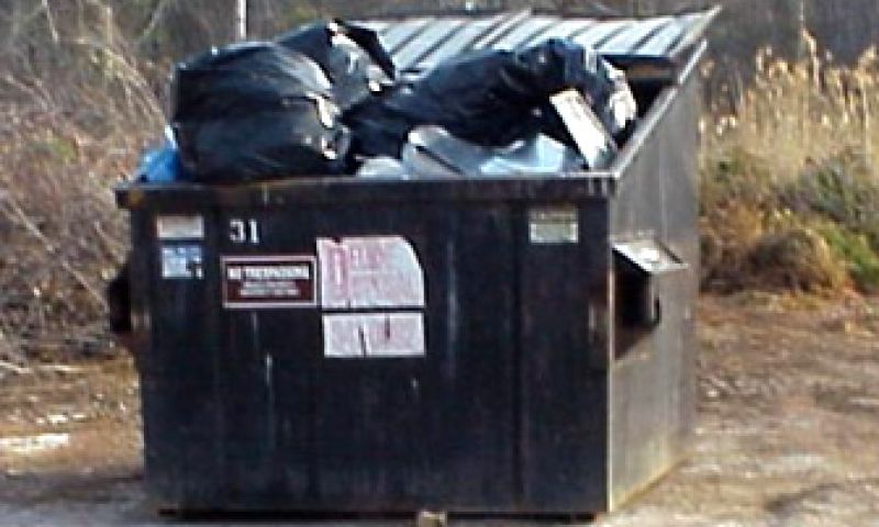 Happiness is a warm dumpster