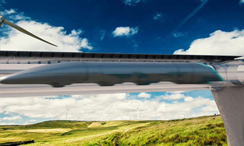 Bouw van testtrack voor Hyperloop gaat beginnen