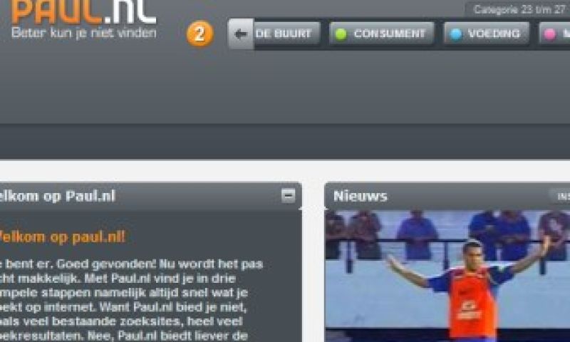 Zoeken in tientallen categorieen