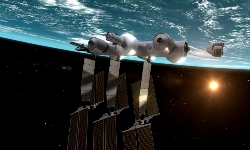 Blue Origin van Jeff Bezos bouwt commercieel ruimtestation