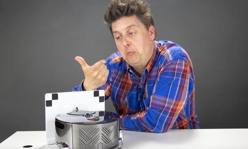 Getest: zo hard zuigt de robotstofzuiger van Dyson