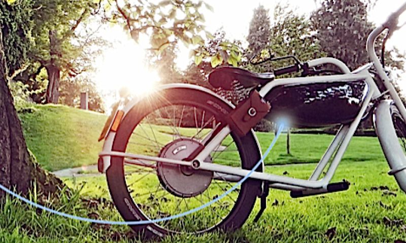 E-brommer waarmee je niet gehoord maar wel gezien wordt