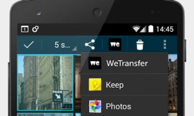 WeTransfer voor Android