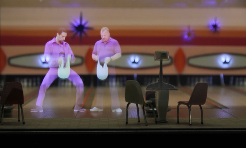 Video: Beroemde filmscènes nagemaakt met hologrammen