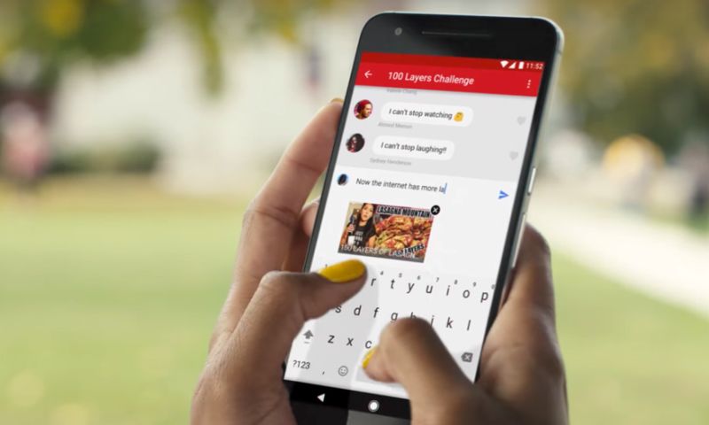 Chatdienst in YouTube-app gelanceerd