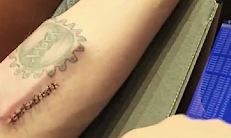 Lampjes in je tattoo om temperatuur te meten