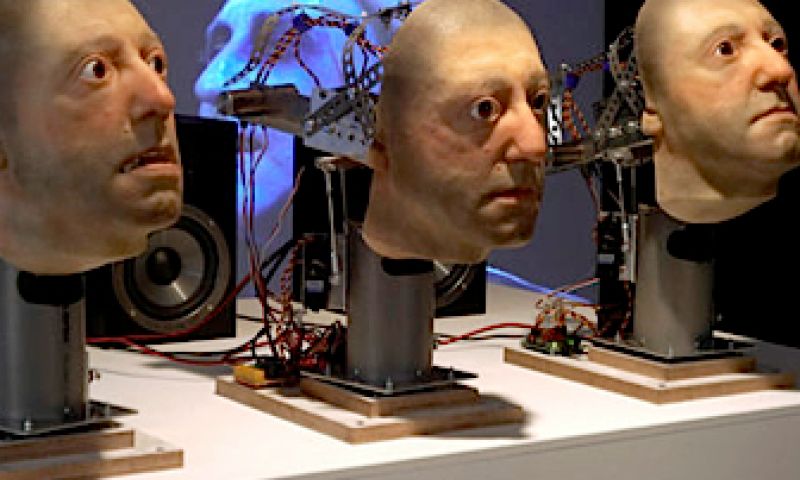 Robotkunst om bang van te worden