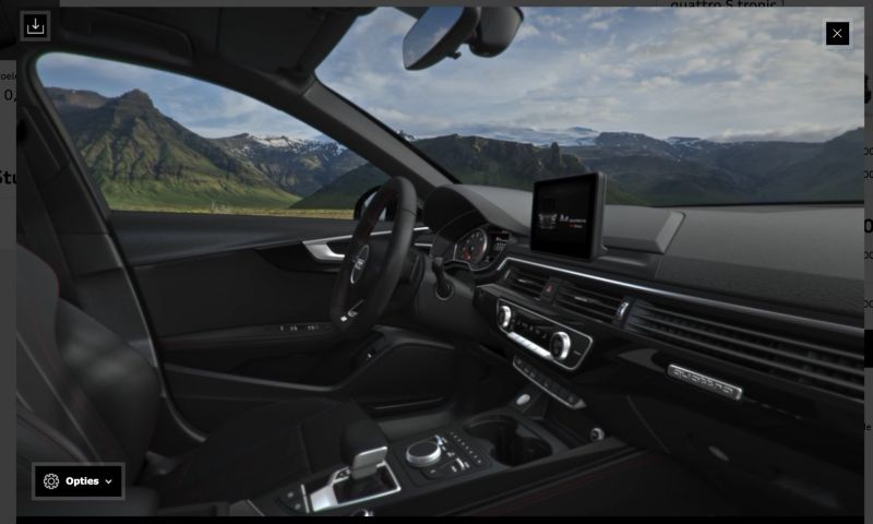 Audi 3D configurator