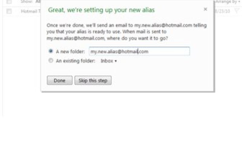 Hotmail lanceert weggooi-accounts