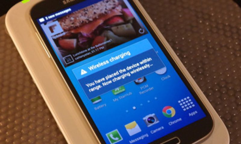 Draadloos opladen beschikbaar voor Galaxy S4