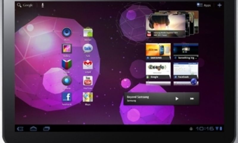 Galaxy Tab met hoge resolutie scherm op komst