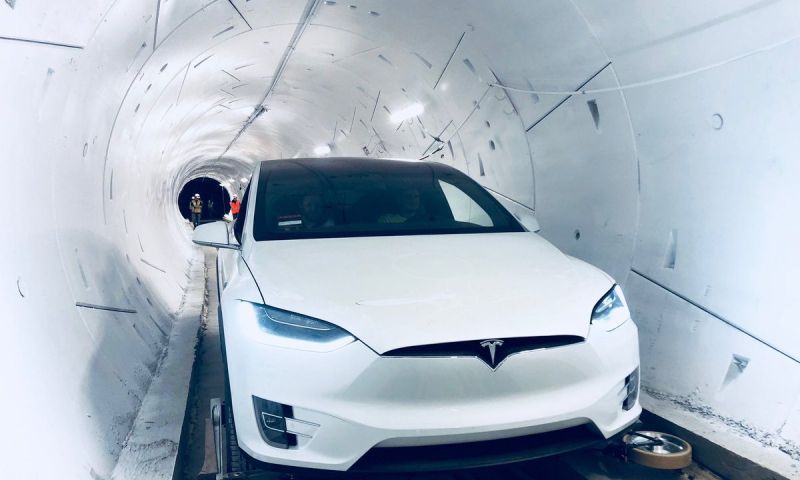 tunnel boring company elon musk tesla hyperloop los angeles tunnels