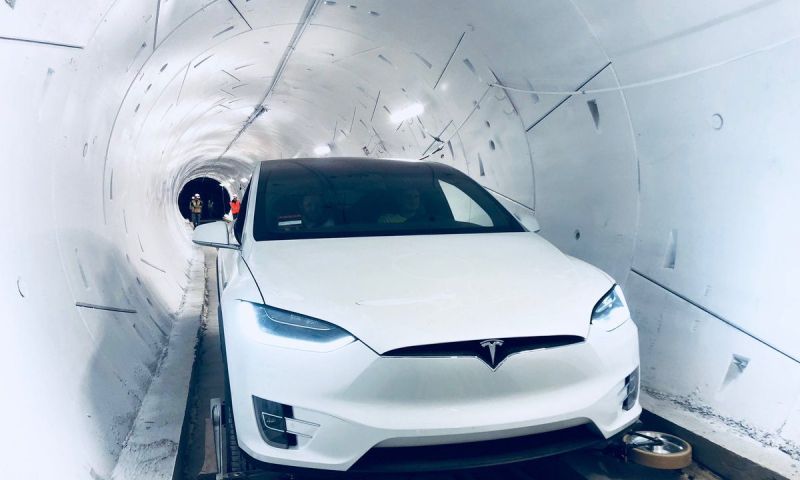 tunnel boring company elon musk tesla hyperloop los angeles tunnels