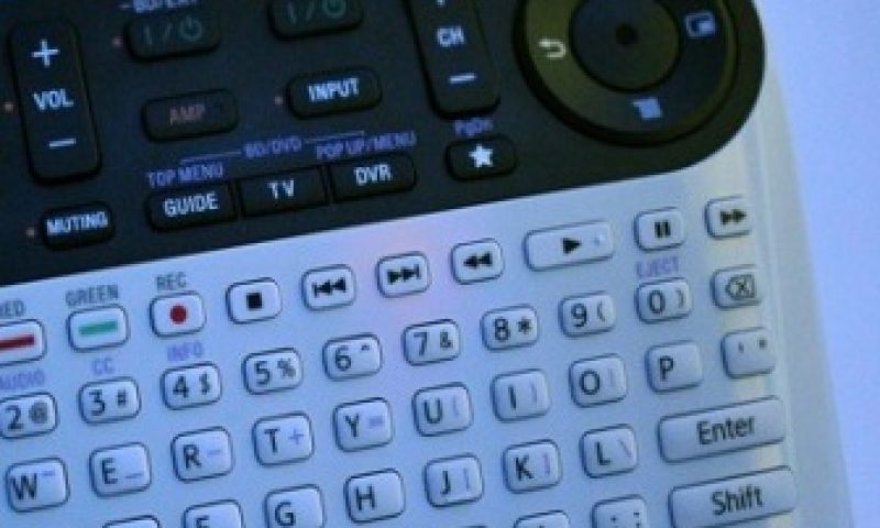 Ook qwerty-remote bij Sony's Google-tv's