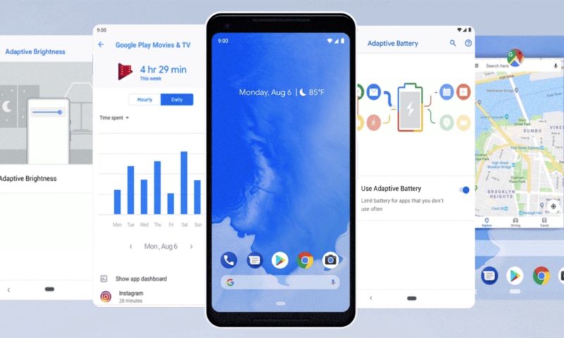 android pie release telefoons smartphones downloaden