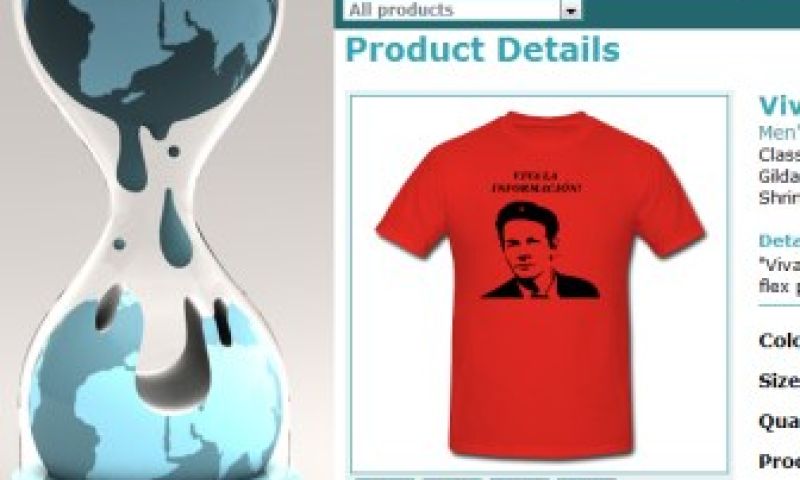 Officiële Wikileaks-webwinkel geopend