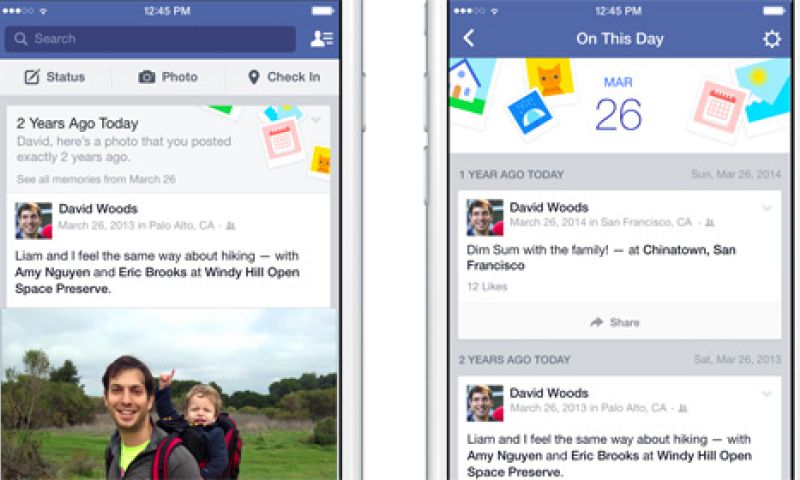 Wordt soms schrikken: 'terug in de tijd' met nieuwe Facebook-functie