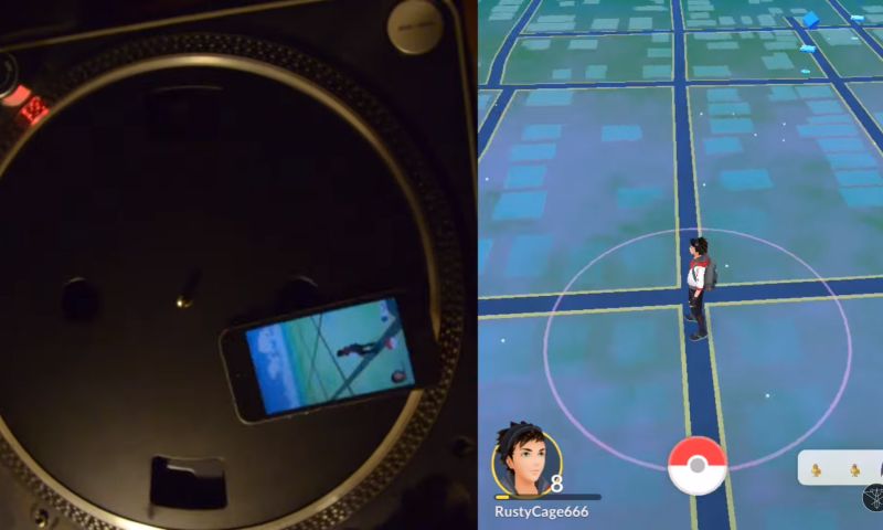 Video: Pokémon Go-cheats met platenspeler en drone