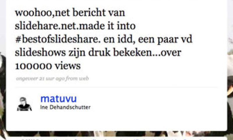 Slideshare-aprilgrap valt verkeerd
