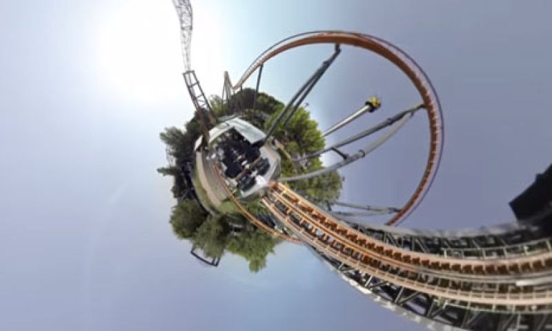 Video: achtbaan op mini-planeet