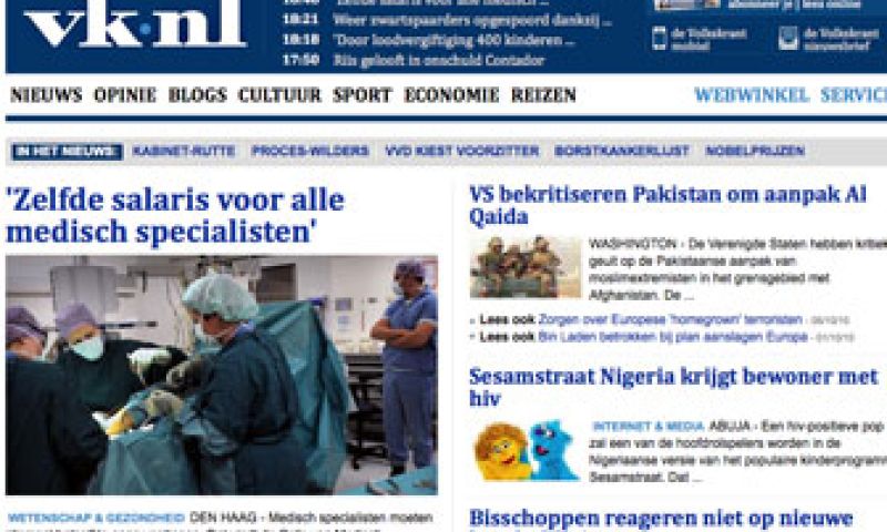 Volkskrant wordt vk.nl