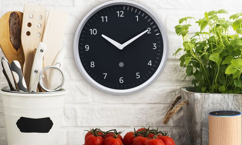 Amazon Echo Wall Clock slimme klok smart home smarthome