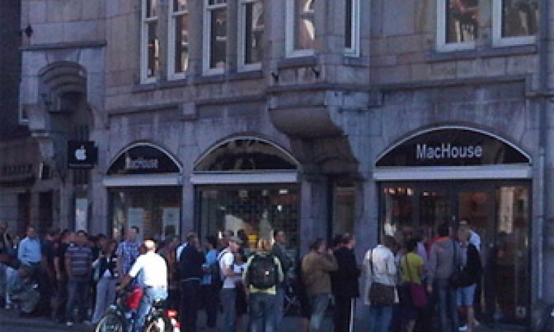 Rijen voor iPad vallen mee